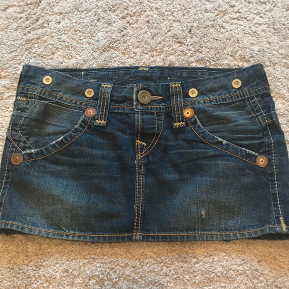 True Religion Jean Skirt - Picture 2 of 3